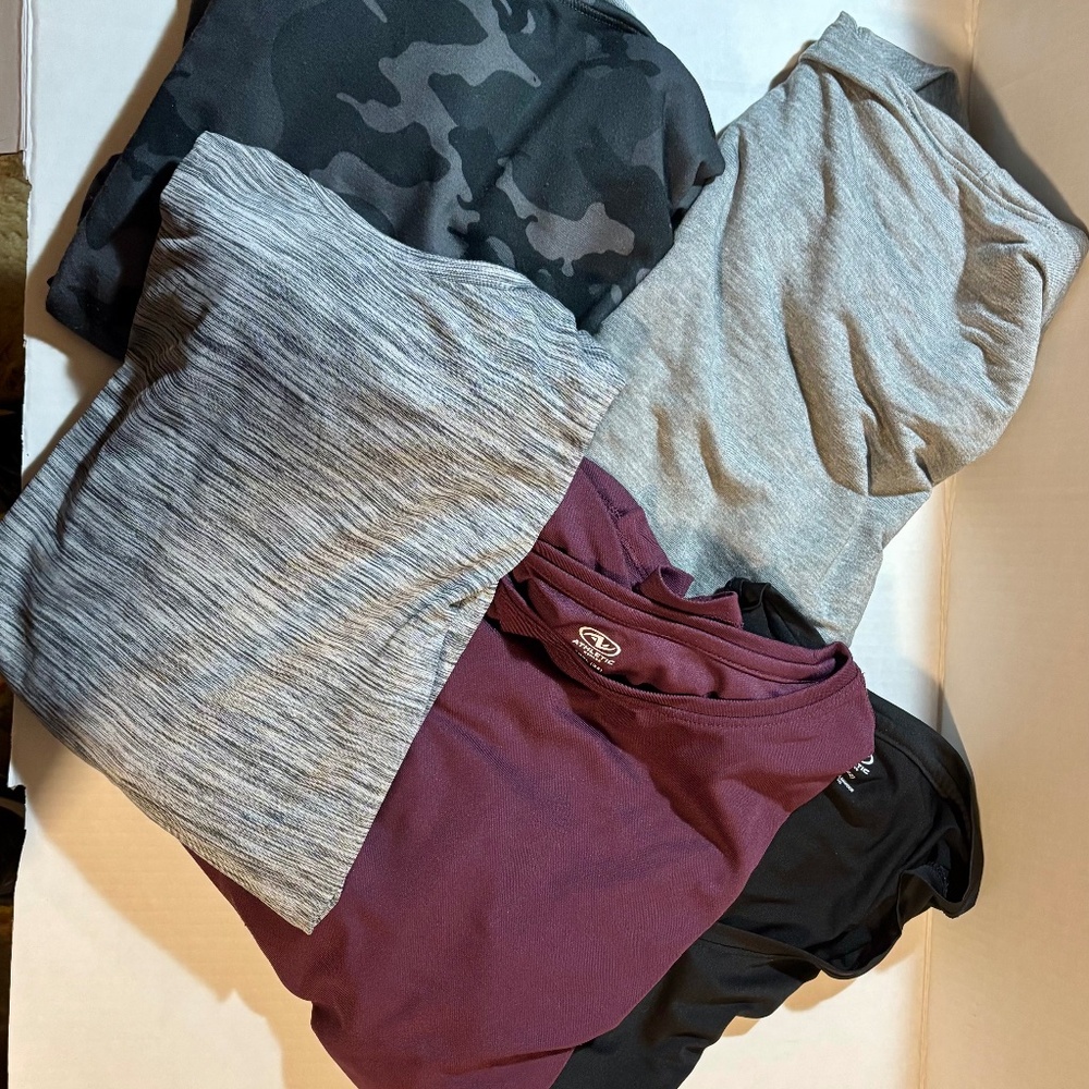 Plus size 20/22  All 5 athletic shirts